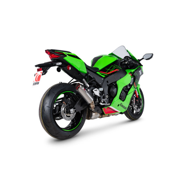 Scorpion Exhaust Kawasaki Ninja ZX-10R 2021 - 2024 RP1-GP Slip-on Titanium Sleeve